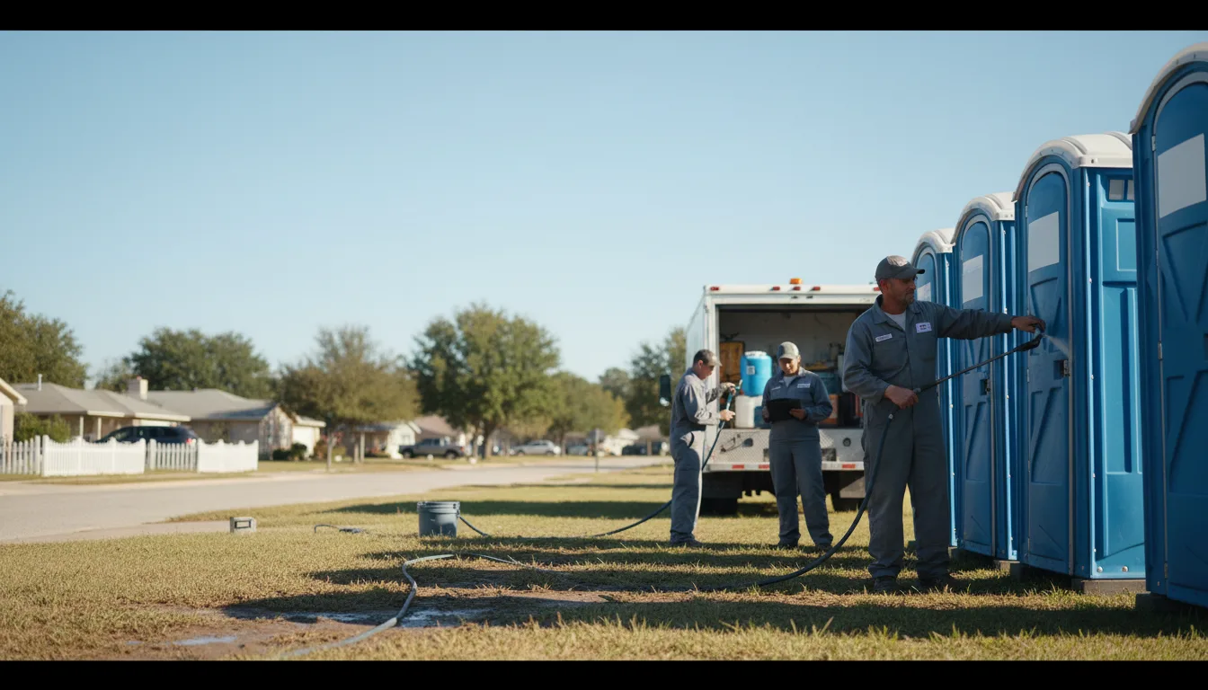 Long-Term Portable Toilet Rental in Pineview, GA near me